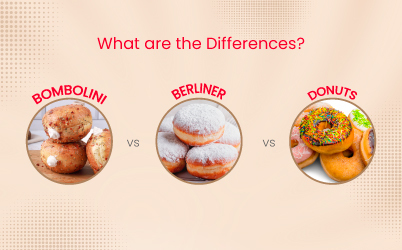 Bomboloni vs. Donuts vs. Berliners: What Are the Differences?