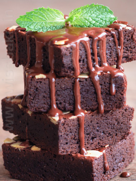 FUDGY BROWNIE MIX - VEG