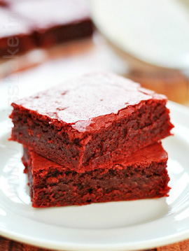 RED VELVET BROWNIE MIX - VEG