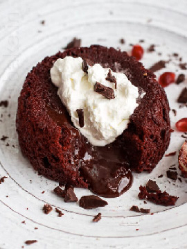 RED VELVET LAVA CAKE MIX - VEG