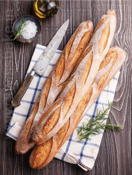 WHOLE WHEAT BAGUETTE 30